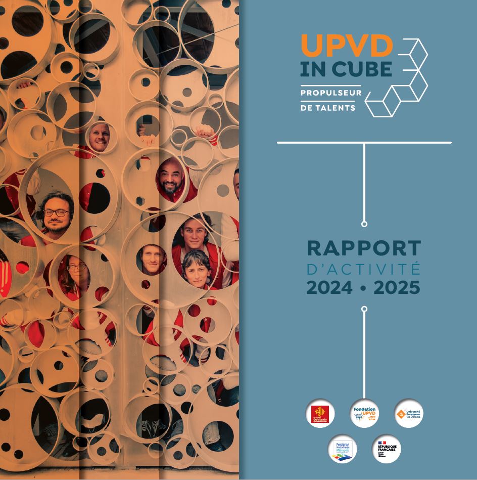 Découvrez le nouveau Rapport d'activité - 2024/2025 d'UPVD IN CUBE