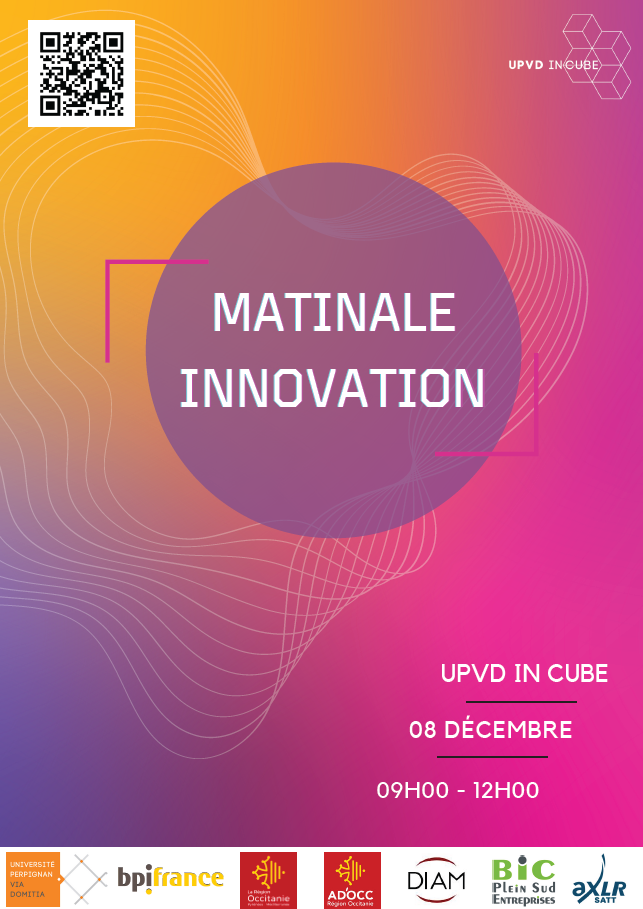 Matinale Innovation - UPVD IN CUBE